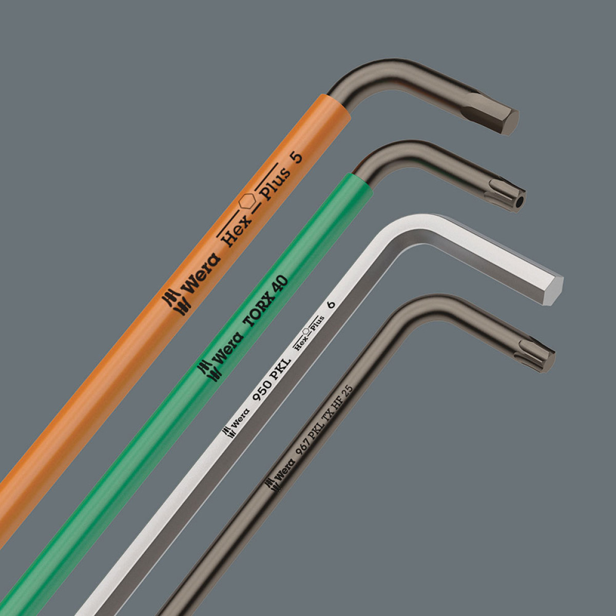 Wera TX XL Multicolour HF 1 L formos raktų rinkinys | 9 dalių Wera TX XL Multicolour HF 1 L formos raktų rinkinys | 9 dalių