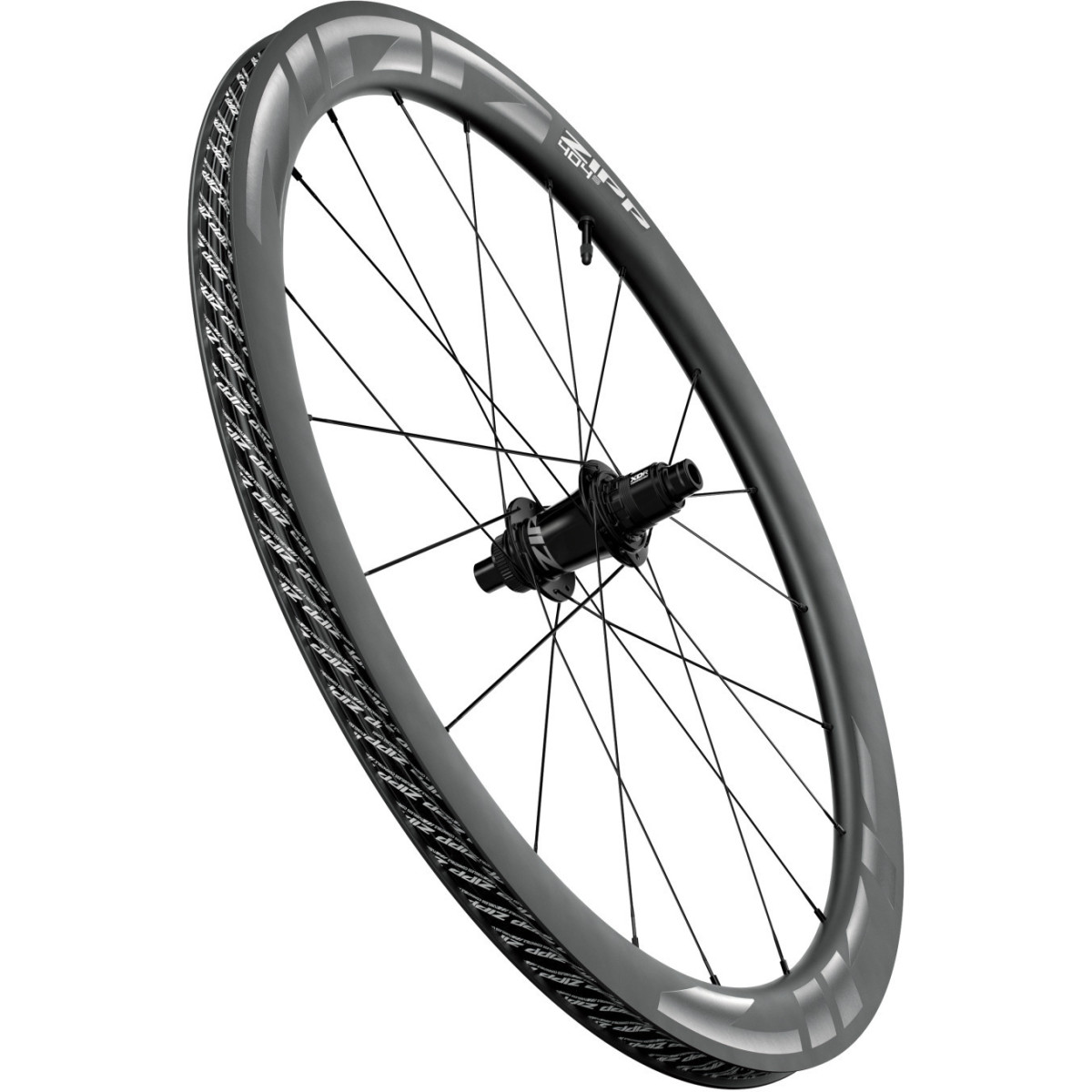 Zipp 404 S Tubeless Disc Brake galinis ratas | Dark Grey