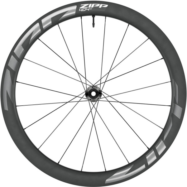 Zipp 404 S Tubeless Disc Brake priekinis ratas | Dark Grey