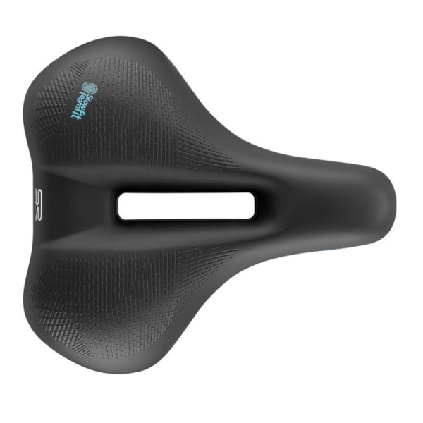 Selle Royal Float Relaxed Saddle | Black 251x228mm