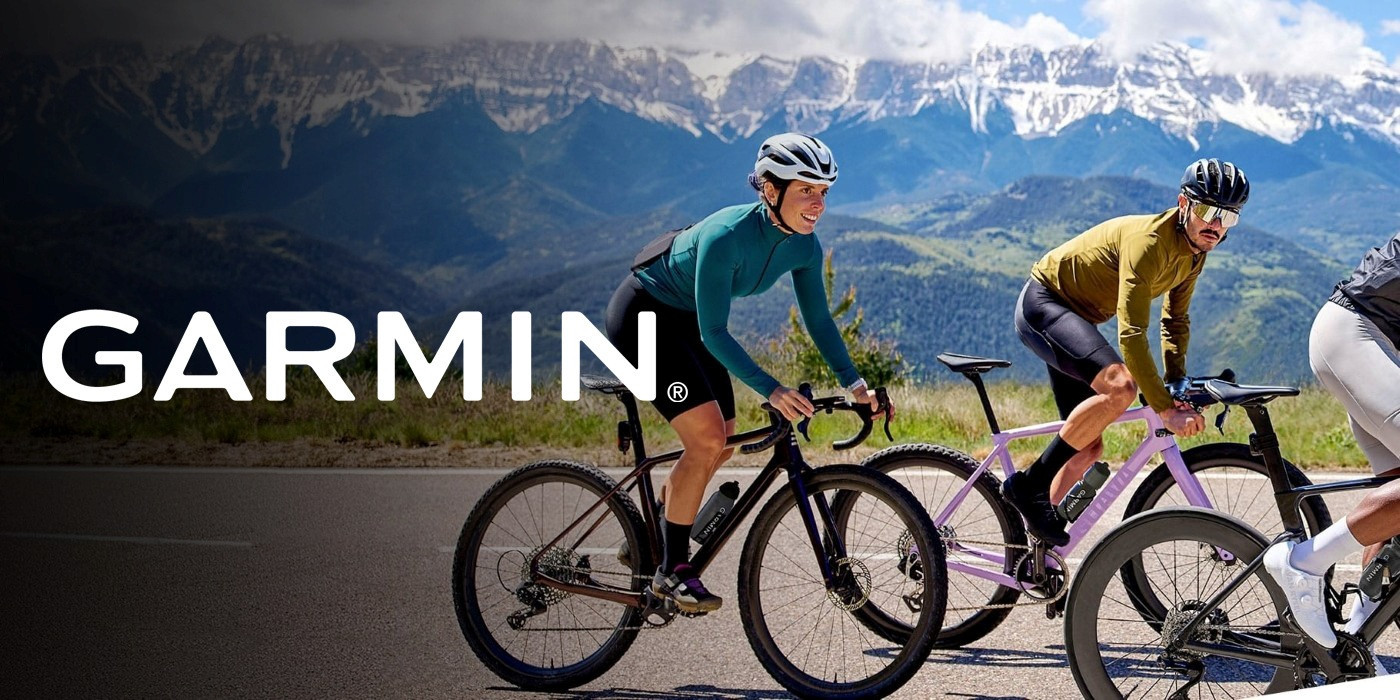 People riding gravel bikes in the mountains