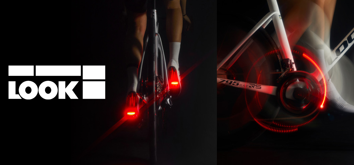 Šviečiantys pedalai su integruotais žibintais