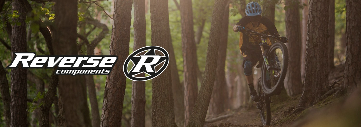 Person riding an MTB bike in the forest