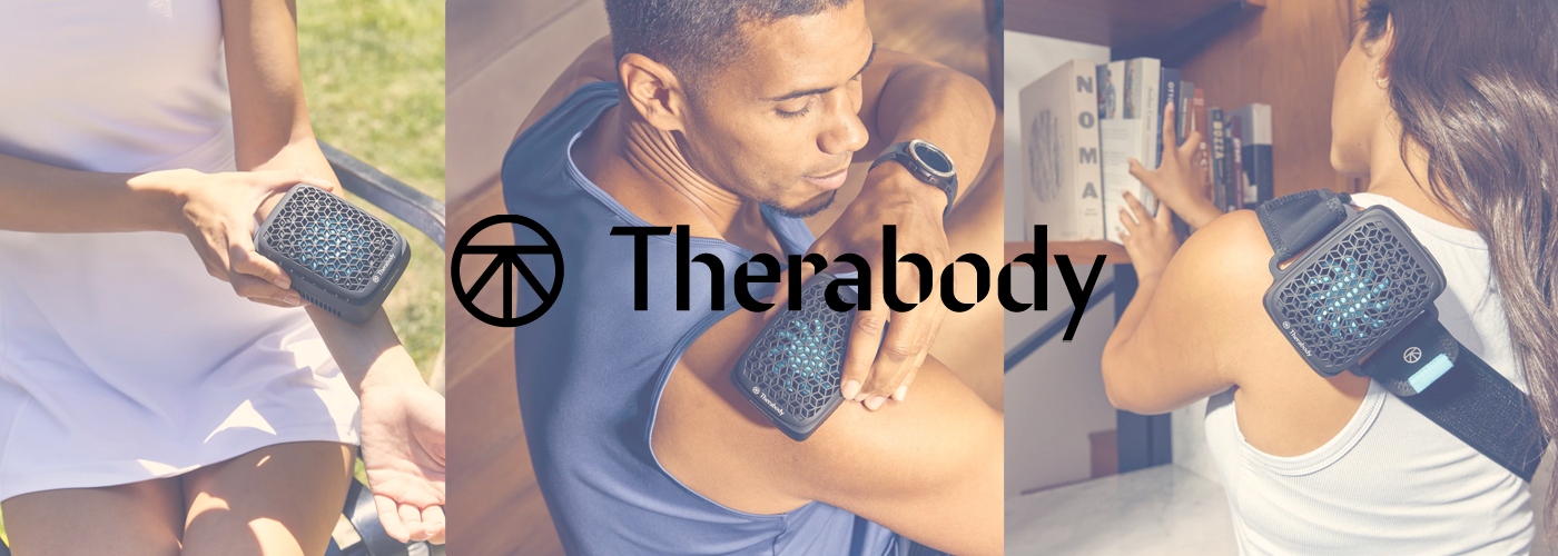 People using a heat and cold therapy device