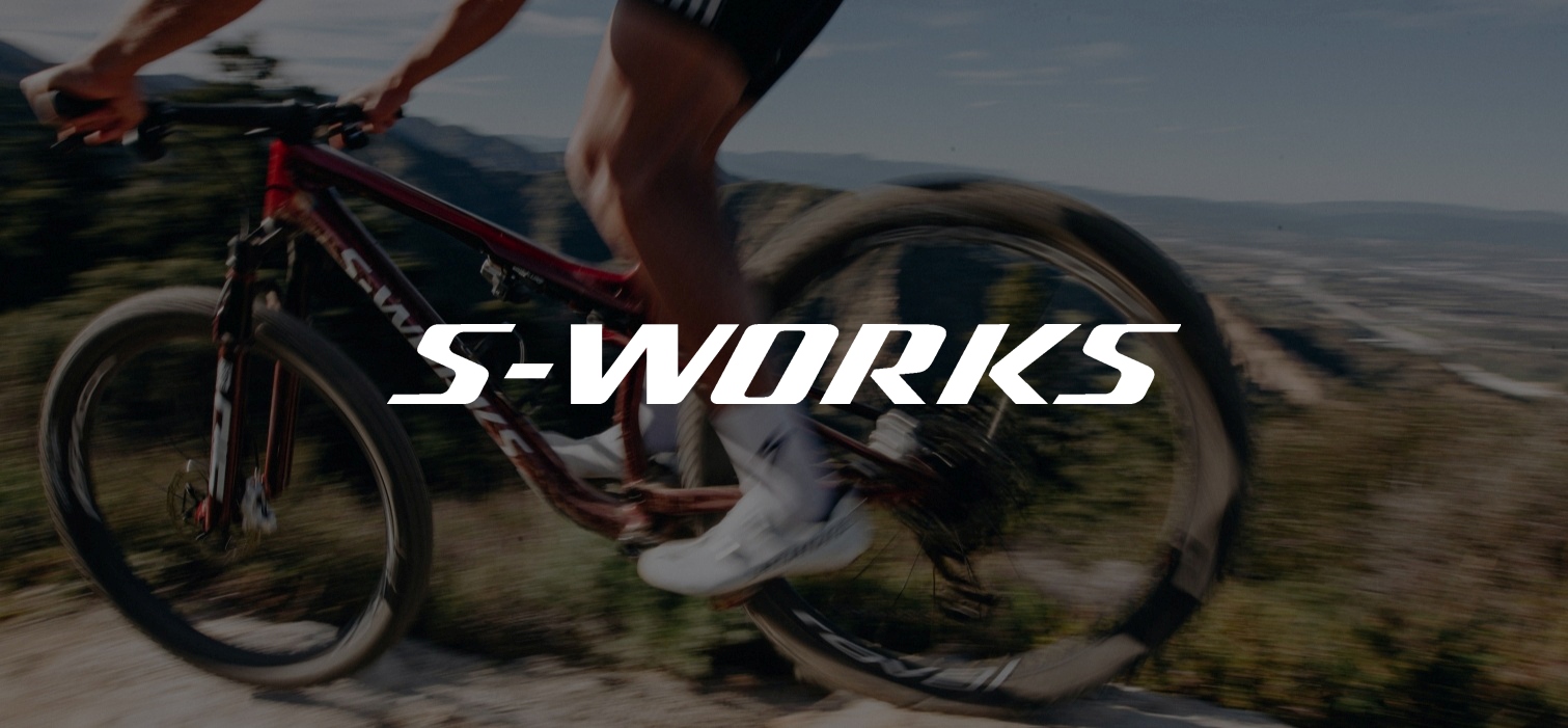 MTB rider cycling on trail