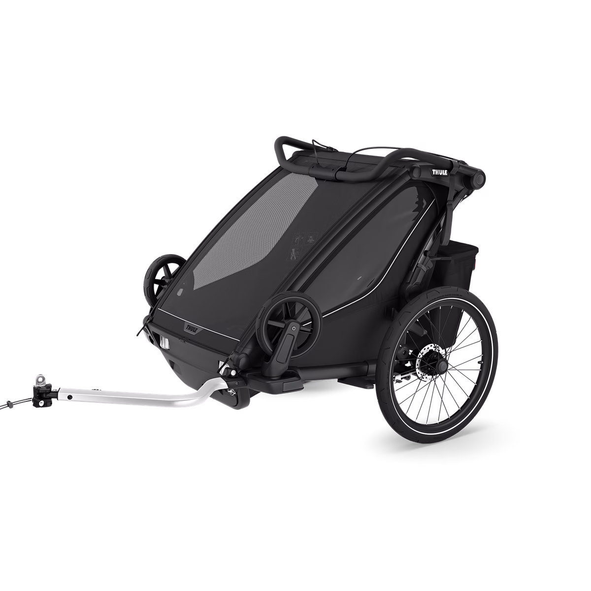 Thule Chariot Sport 2 dviračio priekaba | dvivietė | Black