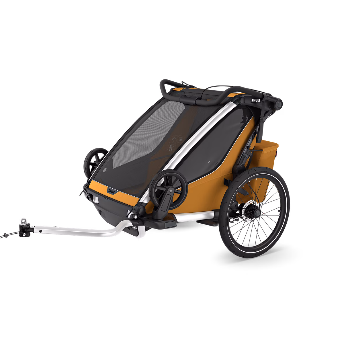Thule Chariot Sport 2 dviračio priekaba | dvivietė | Natural Gold