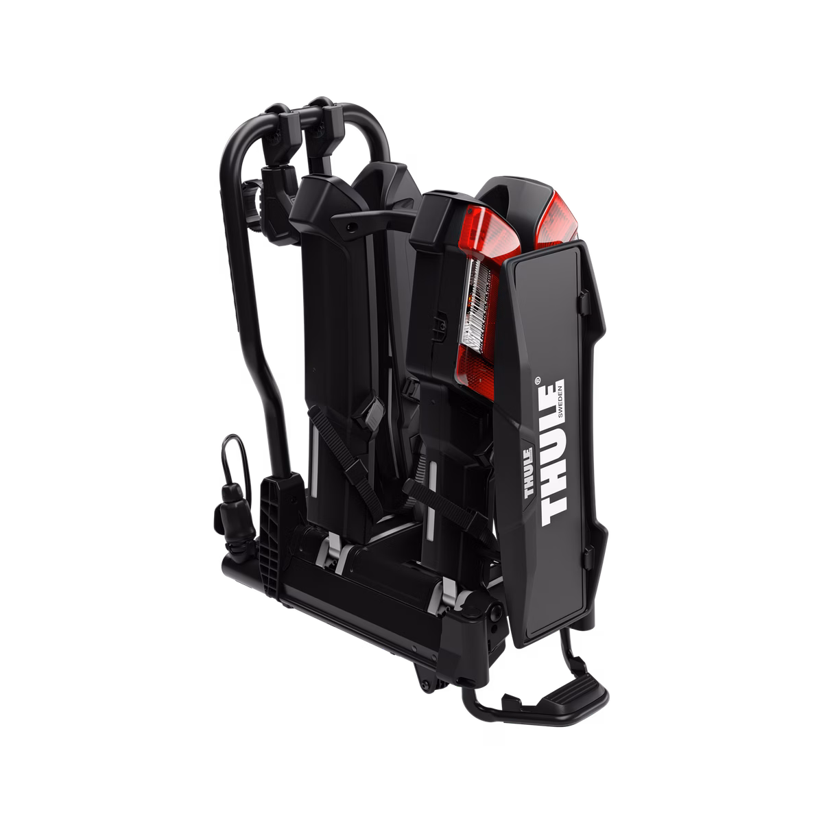 Thule EasyFold 3 dviračių laikiklis | 2 dviračiams | Black Thule EasyFold 3 dviračių laikiklis | 2 dviračiams | Black