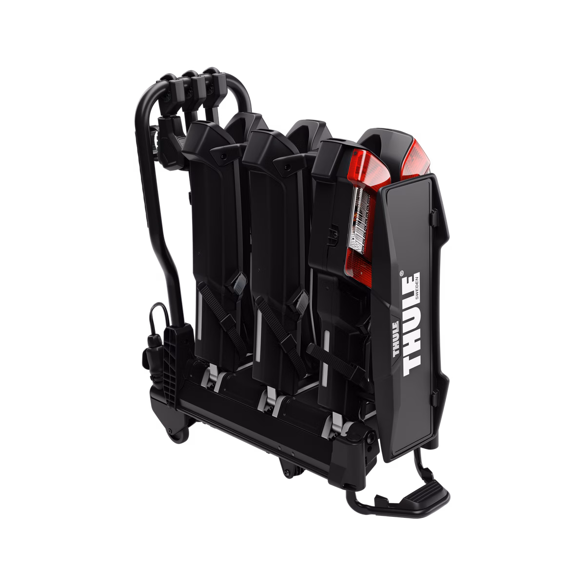 Thule EasyFold 3 dviračių laikiklis | 3 dviračiams | Black Thule EasyFold 3 dviračių laikiklis | 3 dviračiams | Black