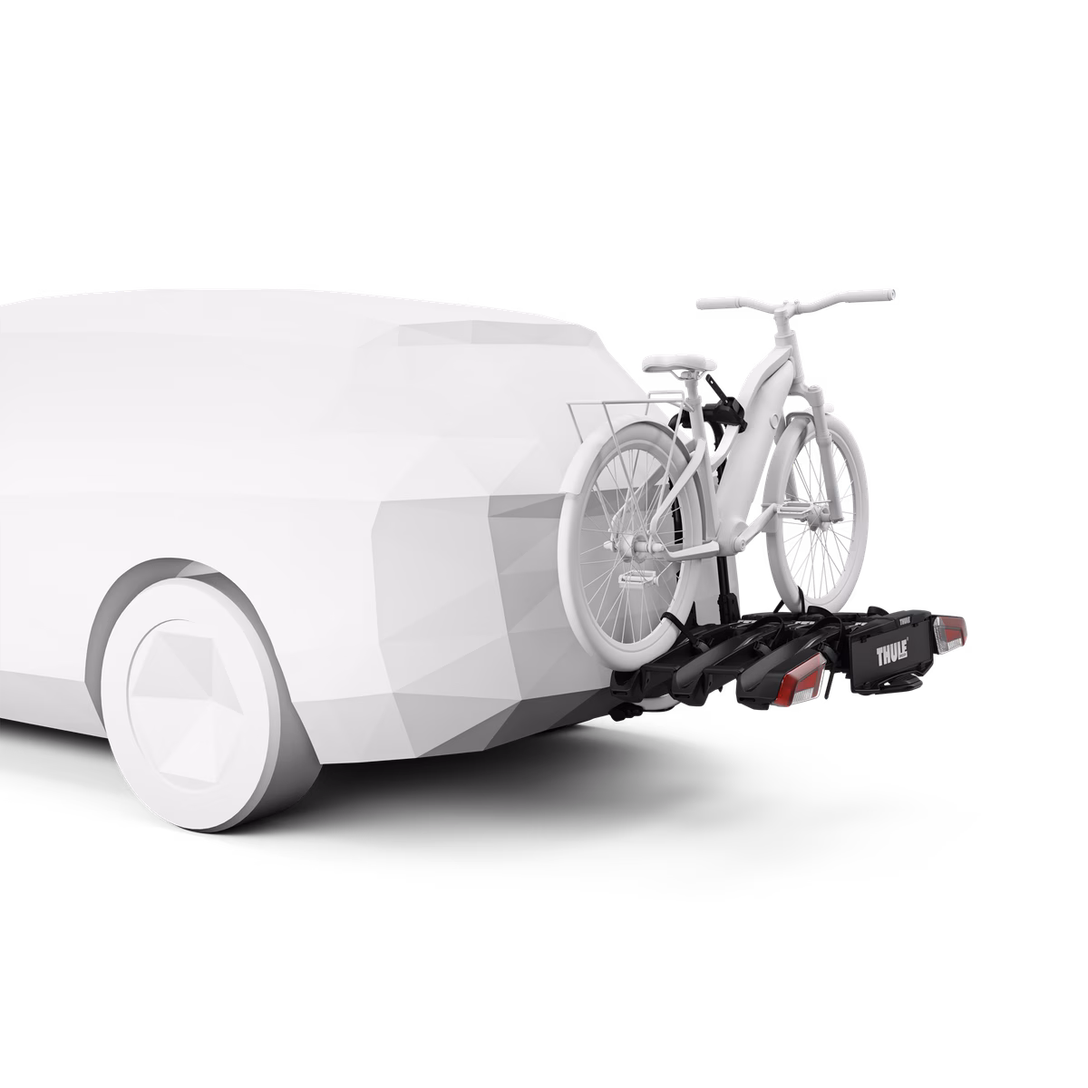 Thule EasyFold 3 dviračių laikiklis | 3 dviračiams | Black Thule EasyFold 3 dviračių laikiklis | 3 dviračiams | Black