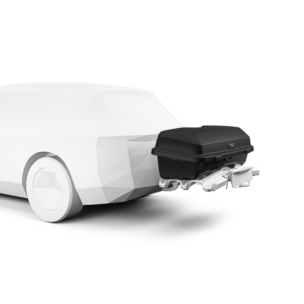Thule Santu Towbar Cargo Carrier | Black Thule Santu Towbar Cargo Carrier | Black