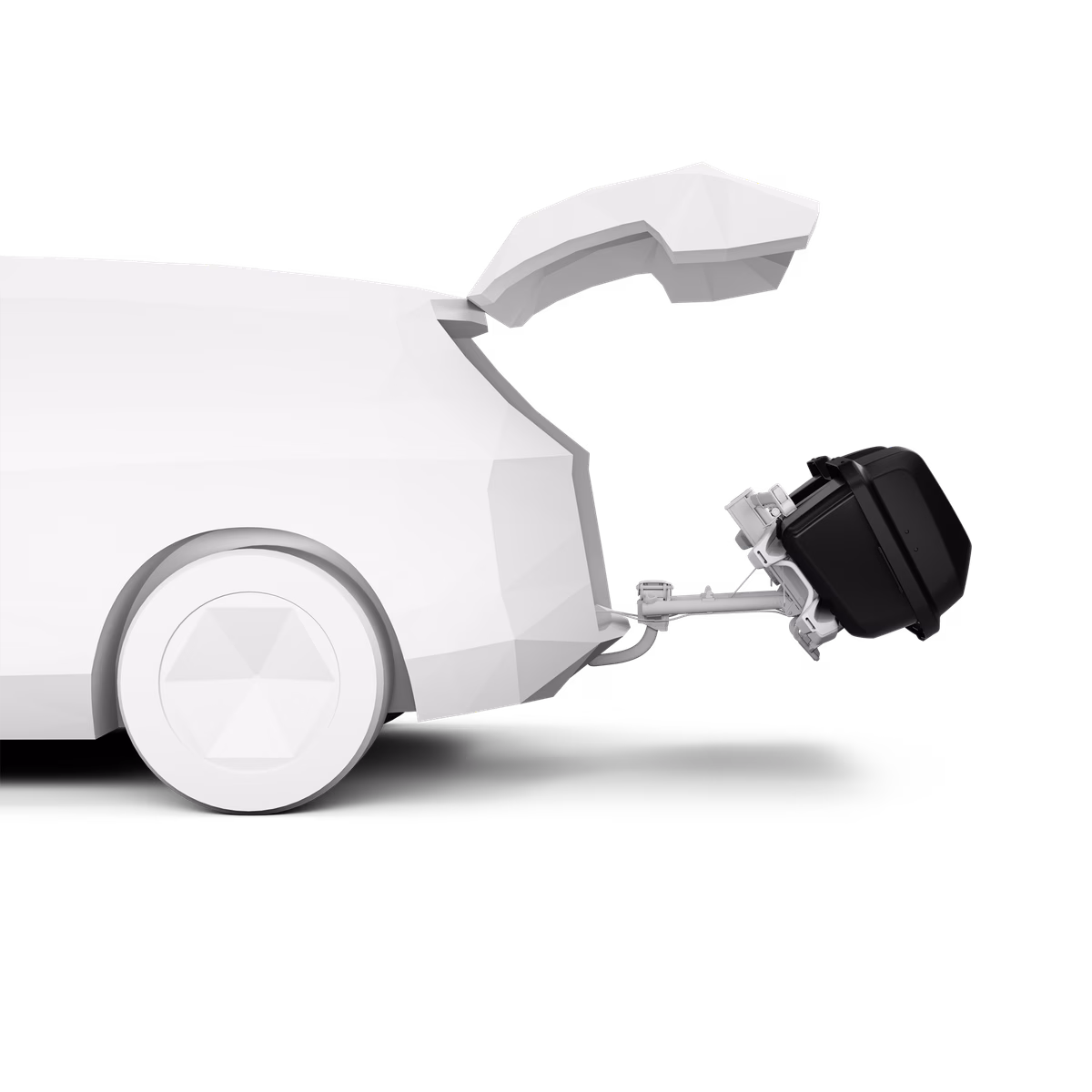 Thule Santu Towbar Cargo Carrier | Black Thule Santu Towbar Cargo Carrier | Black